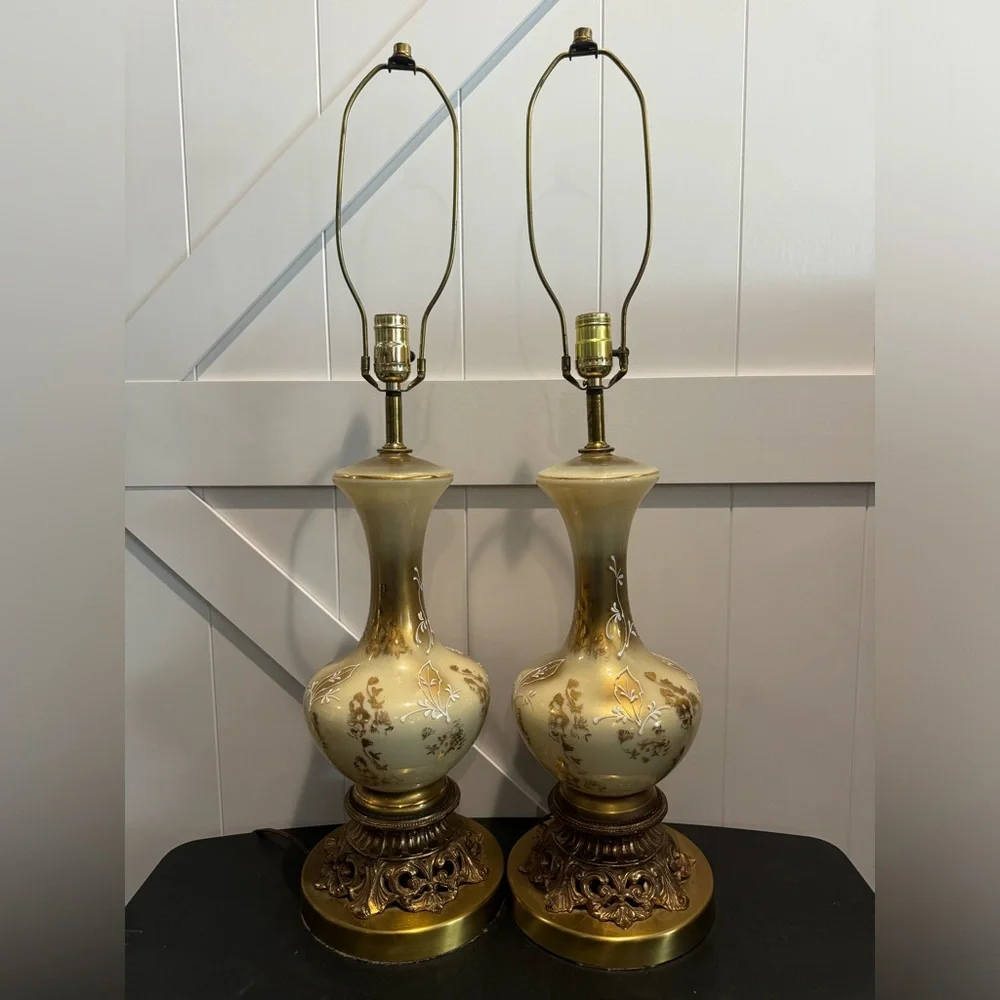 Vintage Lamps set of 2 - Picture 1 of 2